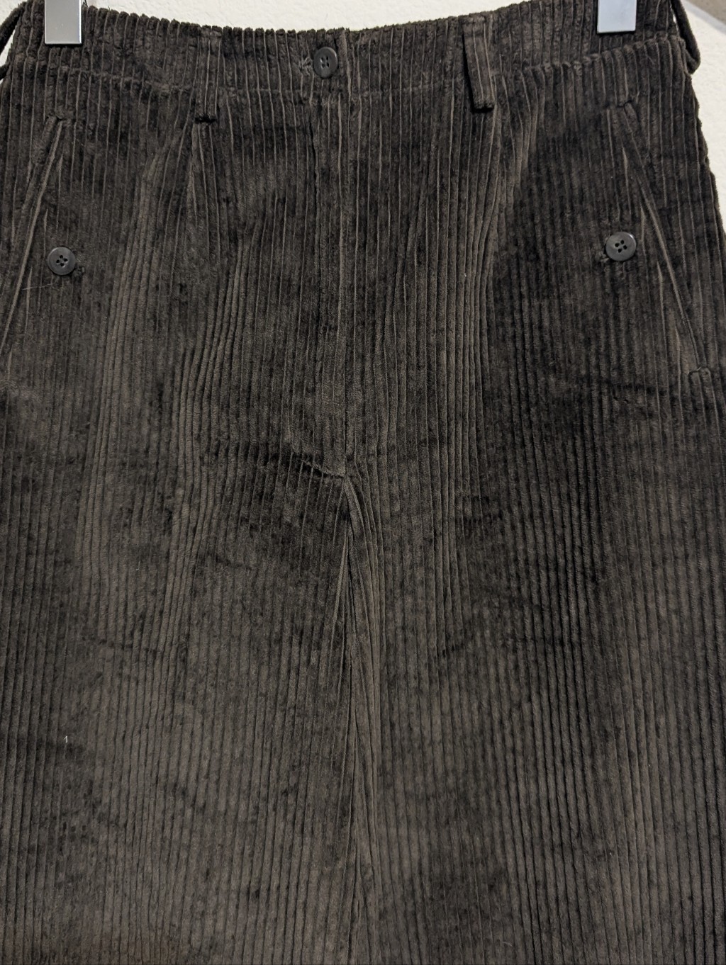 Gorsuch Ltd Women's Brown Wale Corduroy Pants Size 10p Buckle Cuff Hem Euc — image 2 of 8